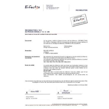 PV Feu bgv'4G ITE REI30 8,5t n°12U205 ext 19-7